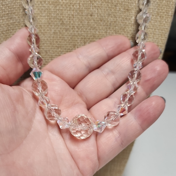 Elegant Crystal Necklace 20 inch Glow  0002 - Picture 12 of 16